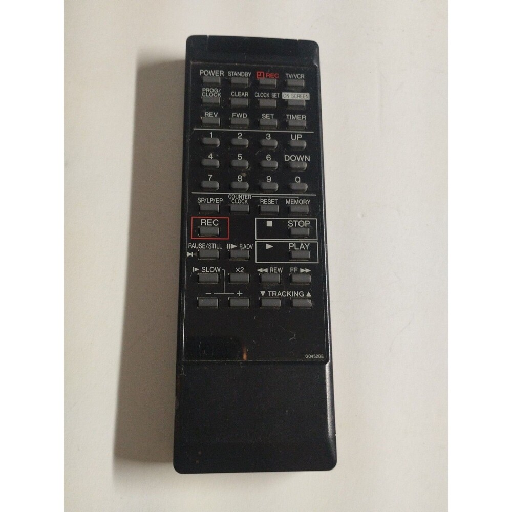 OEM Sharp G0452GE VCR TV Remote - Tested & Works